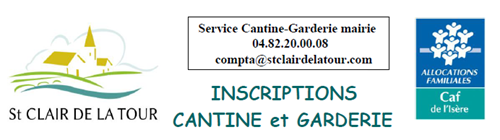 CANTINE – GARDERIE / Pré-inscriptions 2024-2025